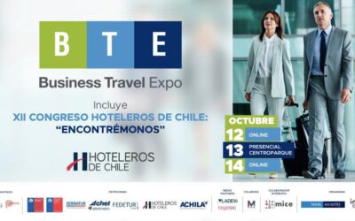 BTE recibirá el XII Congreso Hoteleros de Chile.